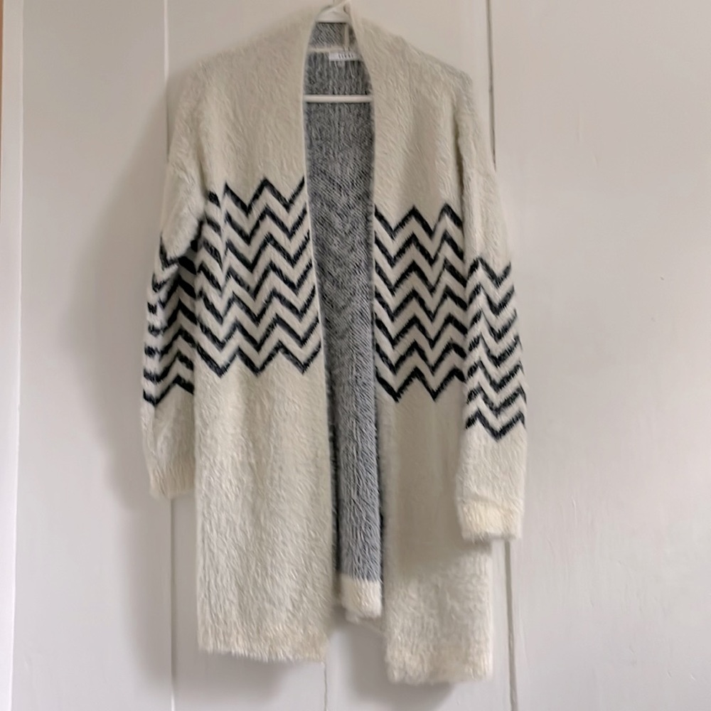 Super soft long open cardigan